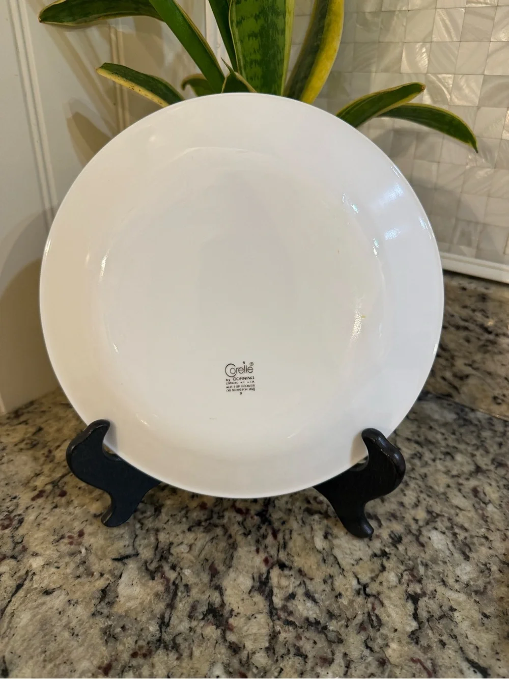 Corelle Winter Frost White Classic White Salad Luncheon Plates 8.5” Set of 6